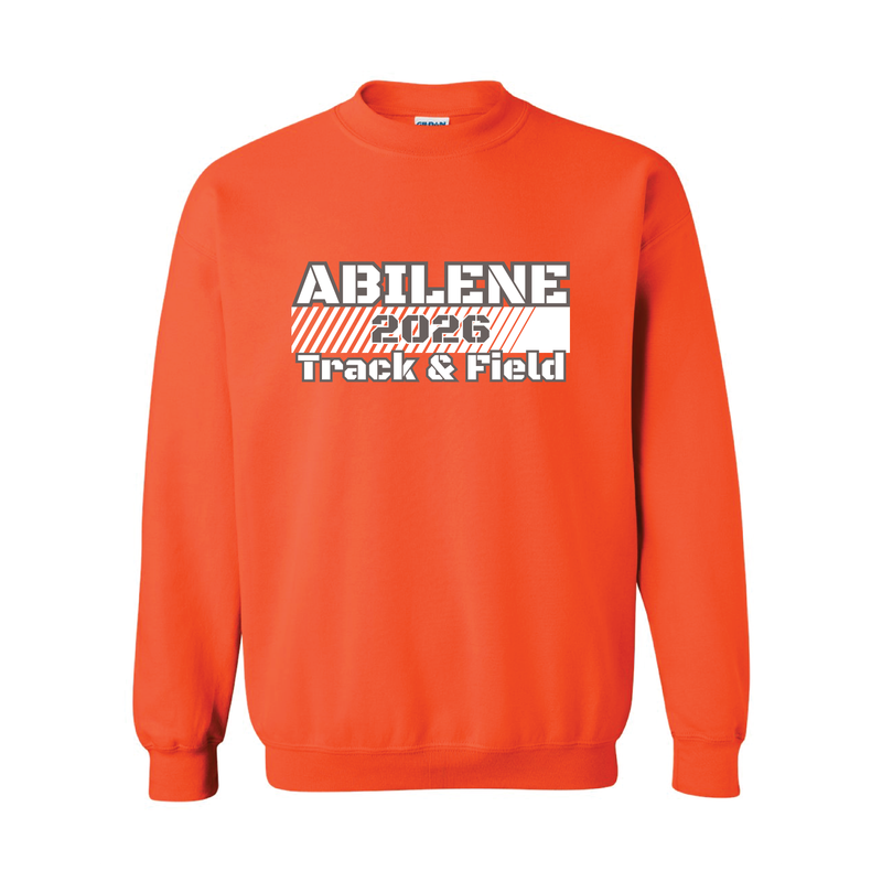 Orange Crewneck Track