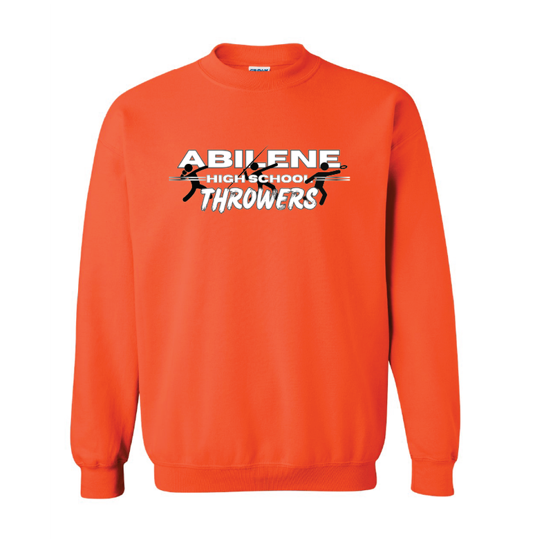 Orange Crewneck Thrower