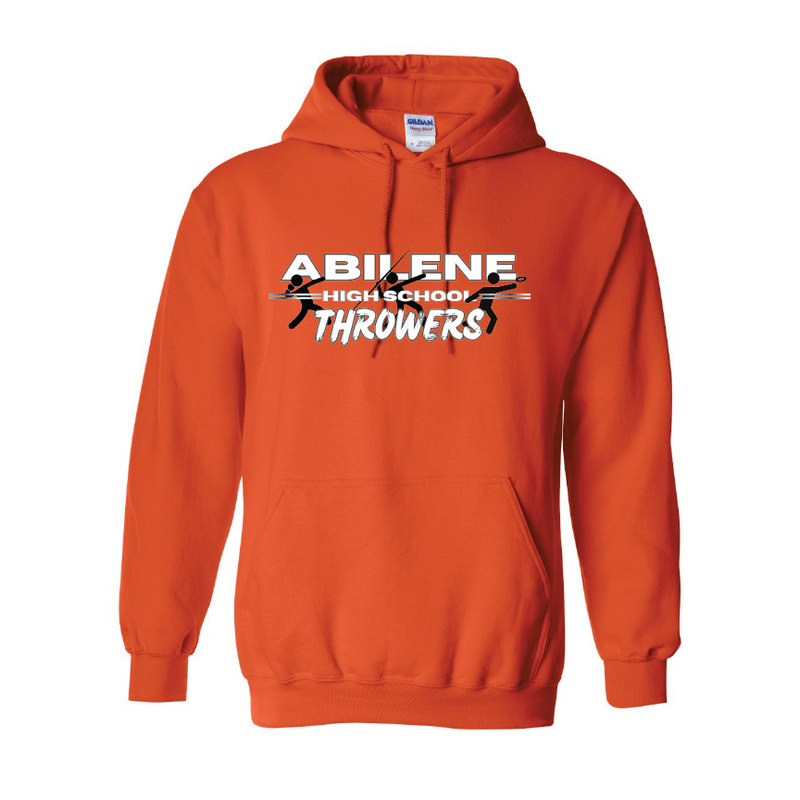 Orange Hoodie Thrower