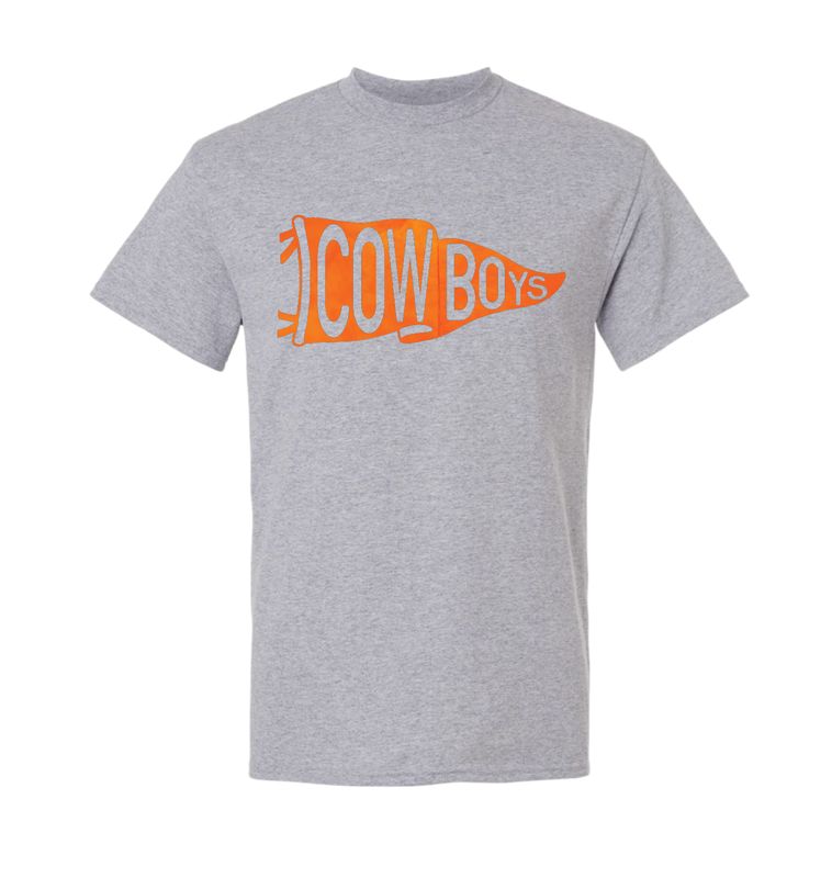 COWBOYS ORANGE PENNANT 8000