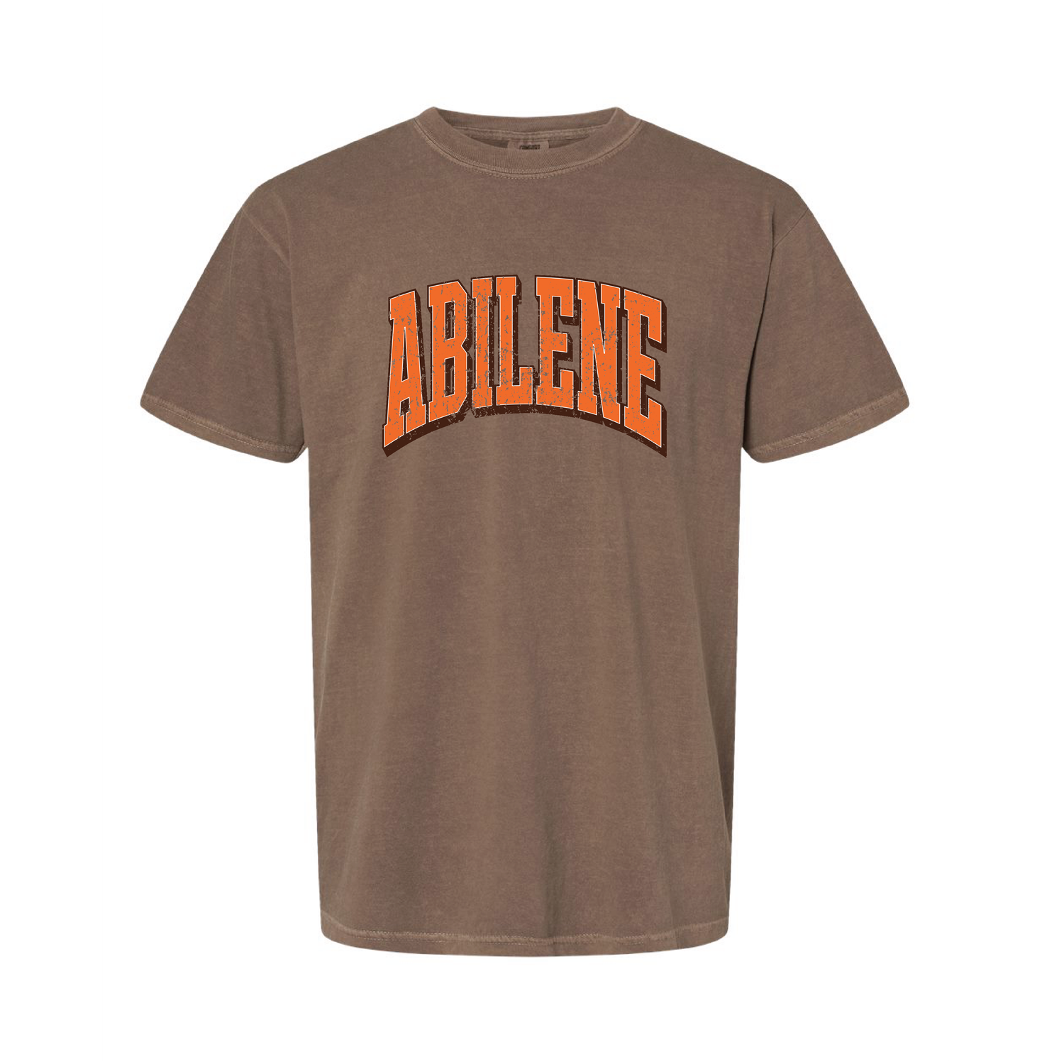 ABILENE CURVED ESPRESSO TSHIRT 1717