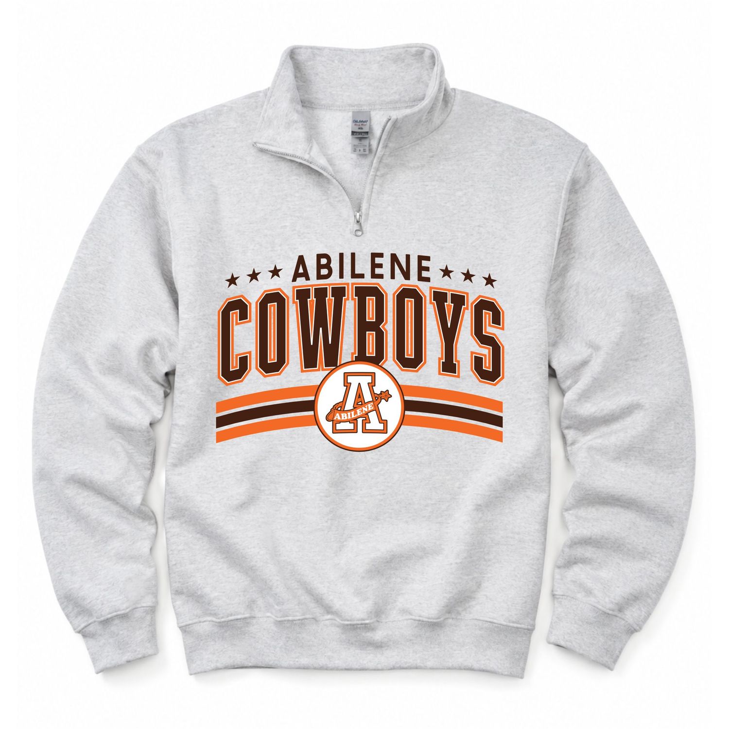 Quarter Zip Cowboys - Light Steel Champion S450