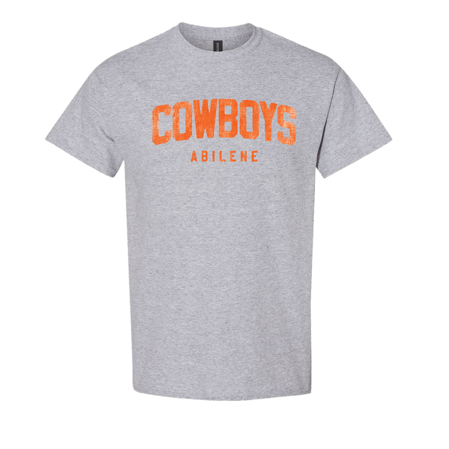 ABILENE COWBOYS DISTRESSED ALL STYLES SPORT GREY