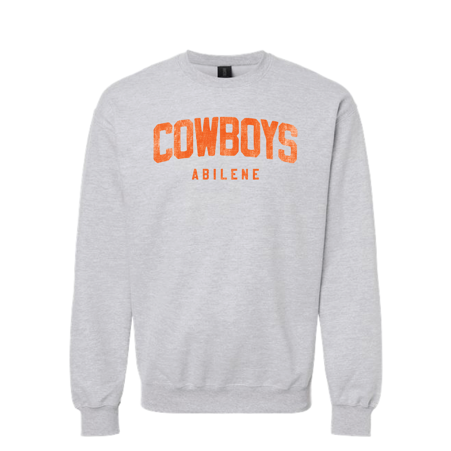 ABILENE COWBOYS DISTRESSED Sweatshirt Sport Grey 18000