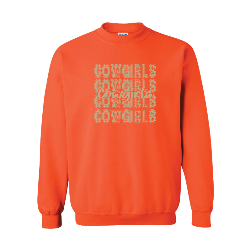 SAND COWGIRLS REPEAT SWEATSHIRT 18000