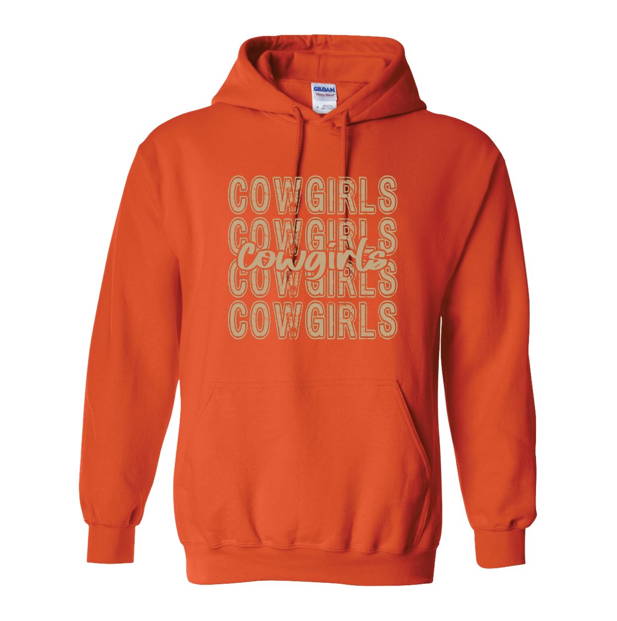 SAND COWGIRLS REPEAT HOODIE 18500