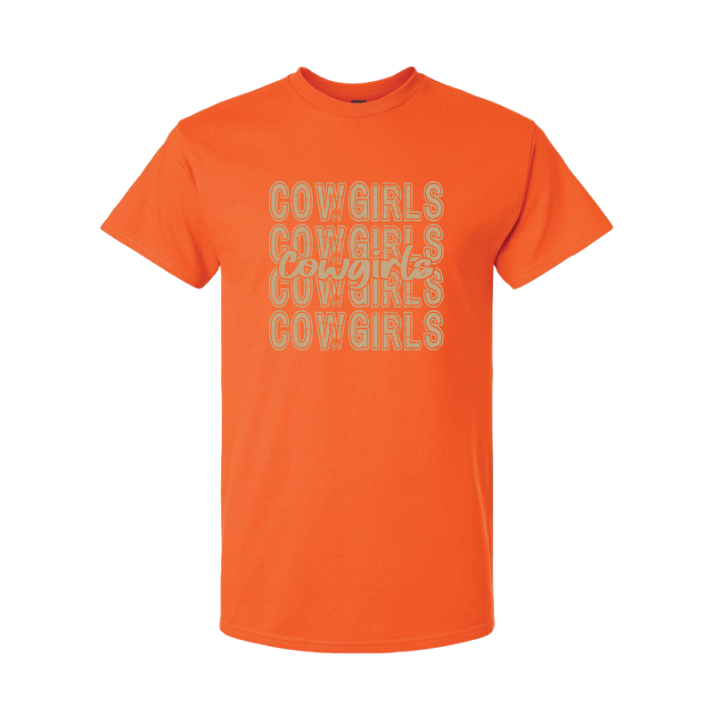 SAND COWGIRLS REPEAT TSHIRT 8000