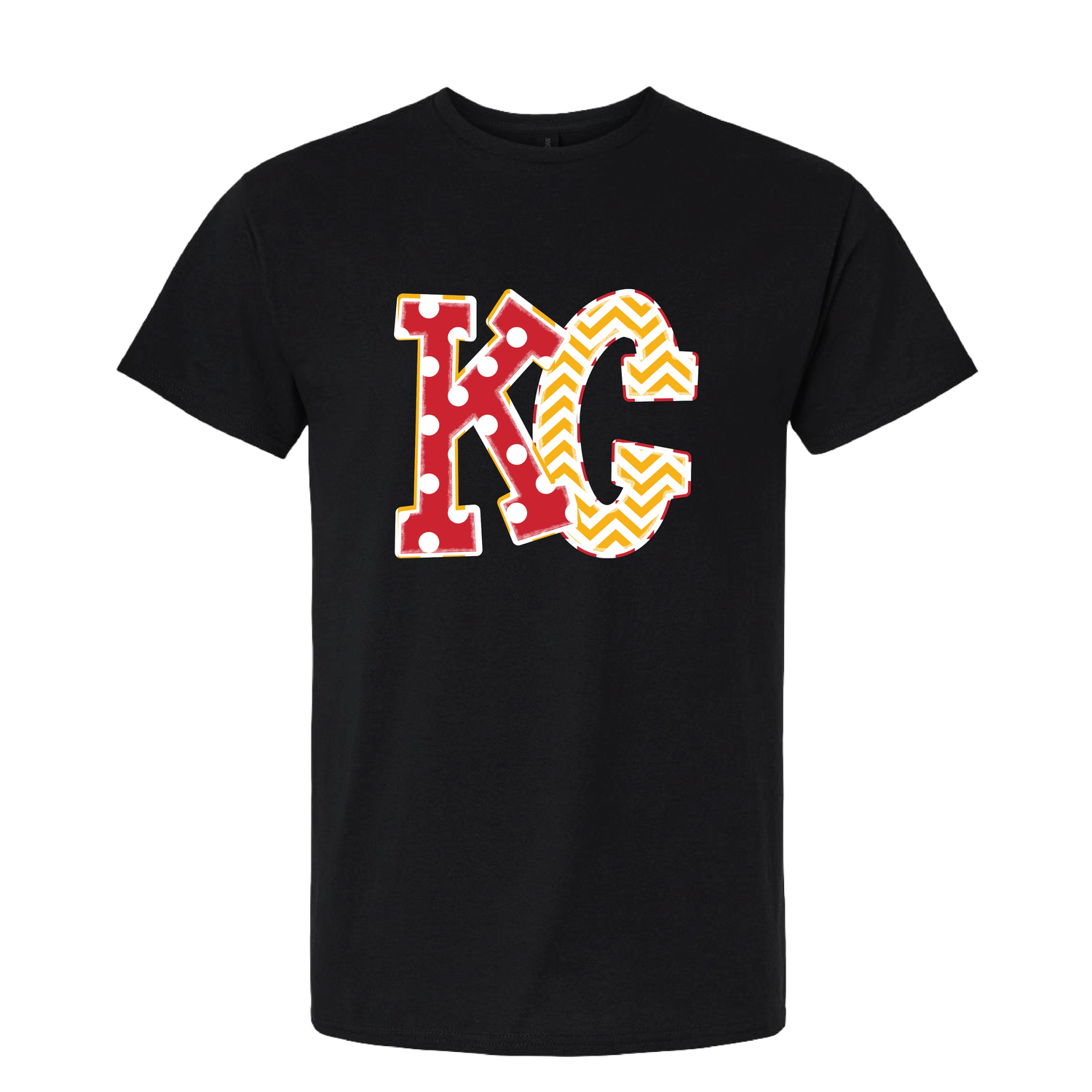 BLACK KC CHIEFS TSHIRT