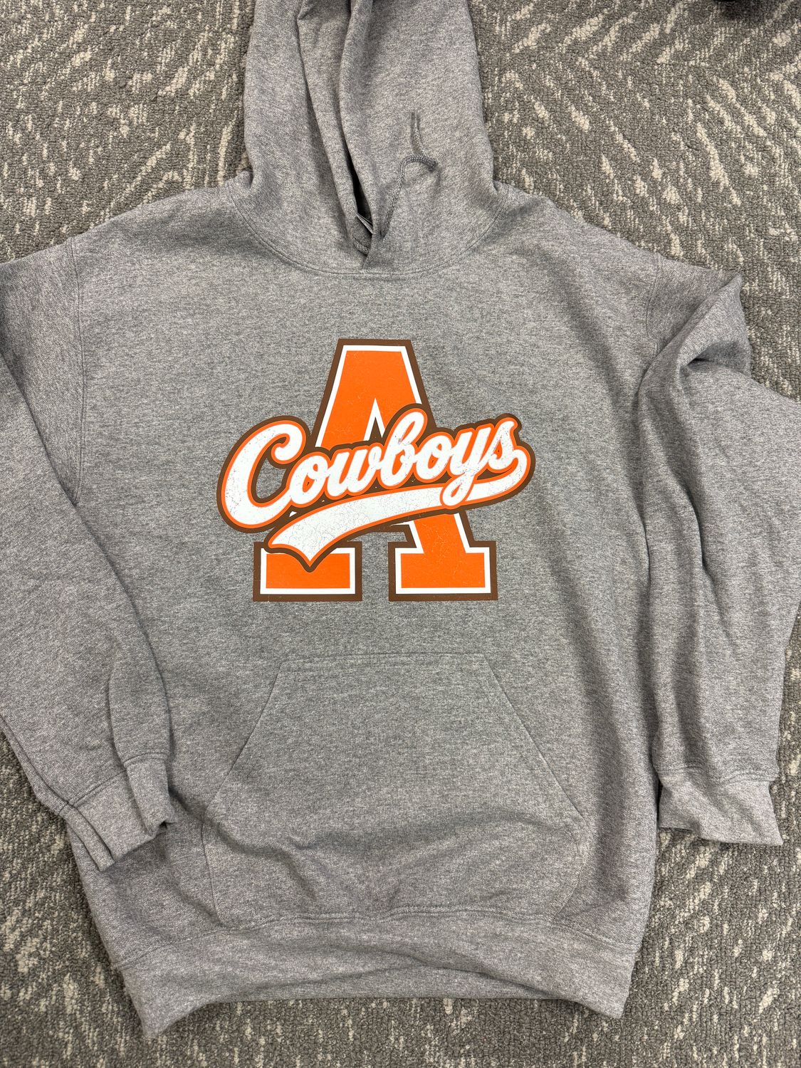 COWBOYS SCRIPT A - DTF HOODIE 185000
