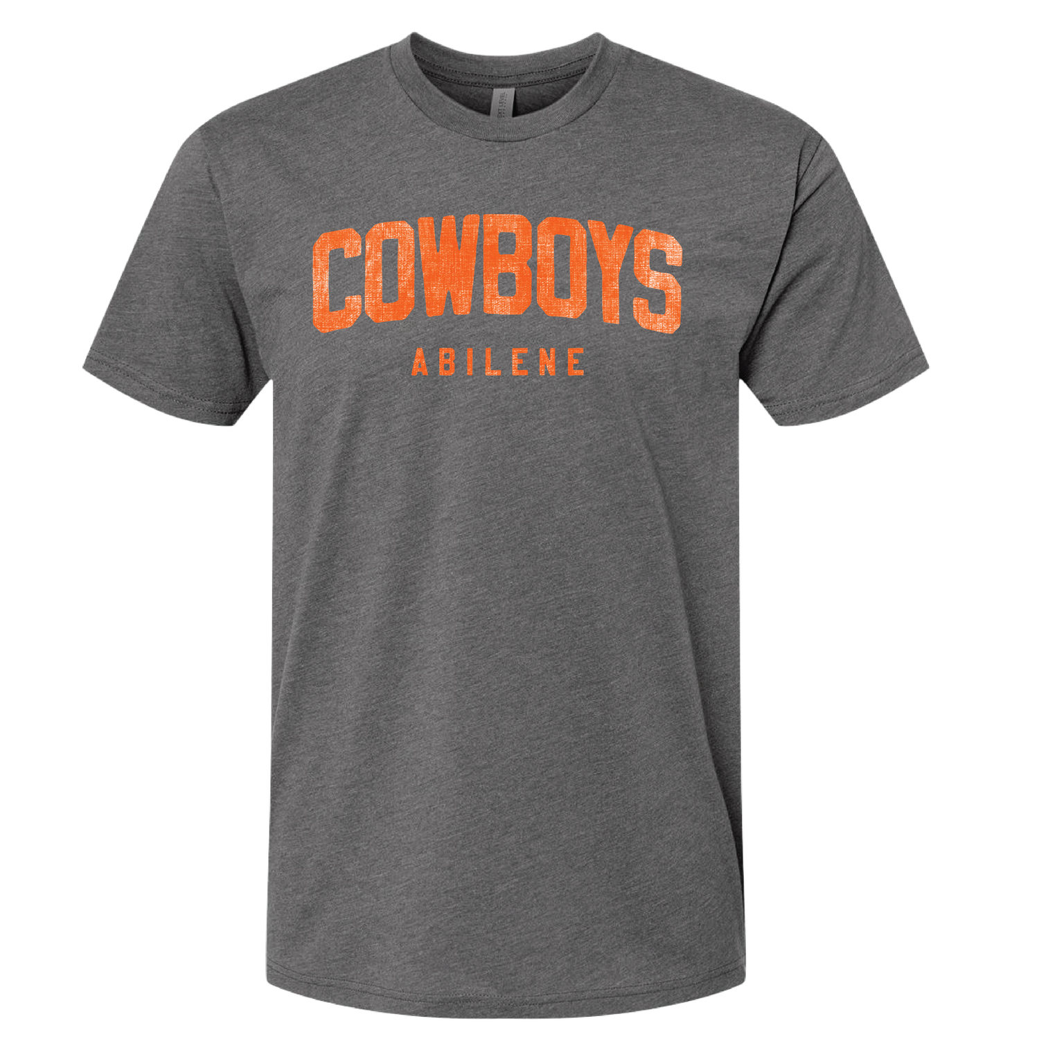 ABILENE COWBOYS DISTRESSED DARK HEATHER GRAY ALL STYLES