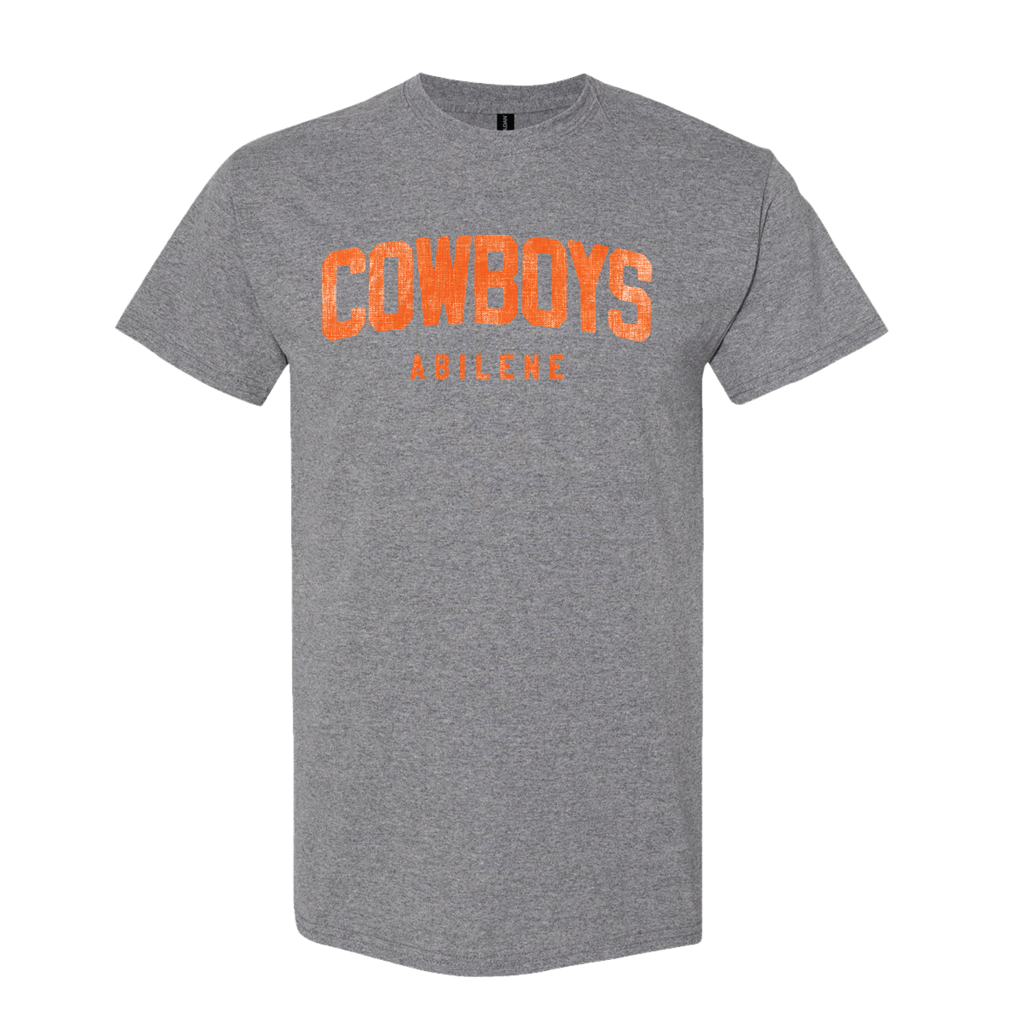 ABILENE COWBOYS DISTRESSED HEATHER GRAPHITE ALL STYLES