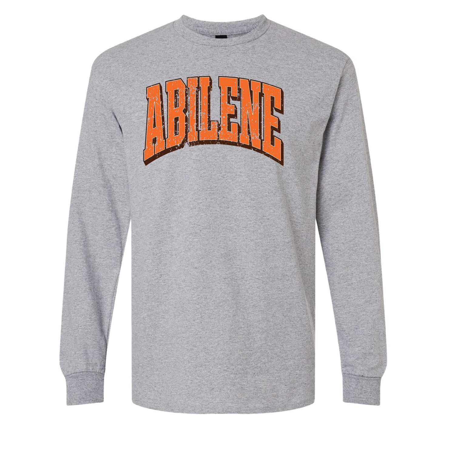 ABILENE CURVED LARGE LONGSLEEVE SPORT GREY