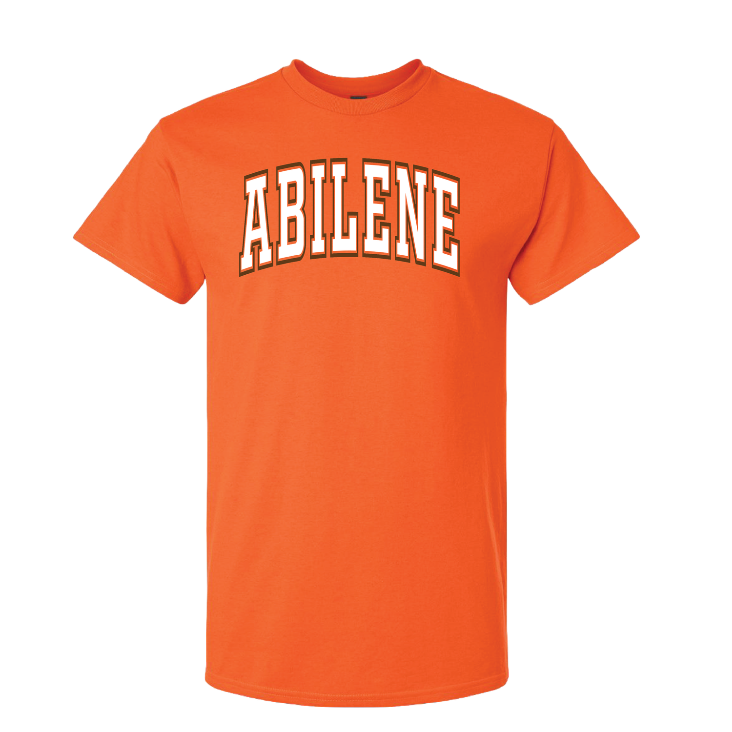 ABILENE WHITE AND BROWN - ORANGE ALL STYLES