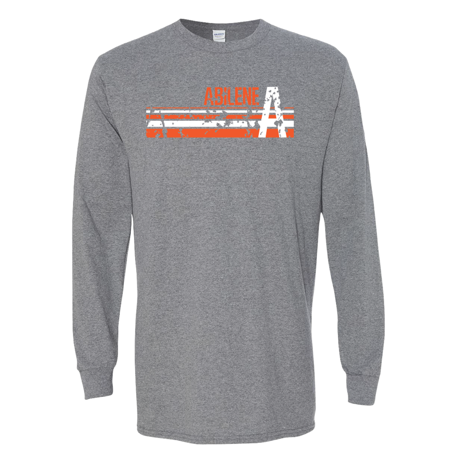 ABILENE LINES - LONG SLEEVE - HEATHER GRAPHITE