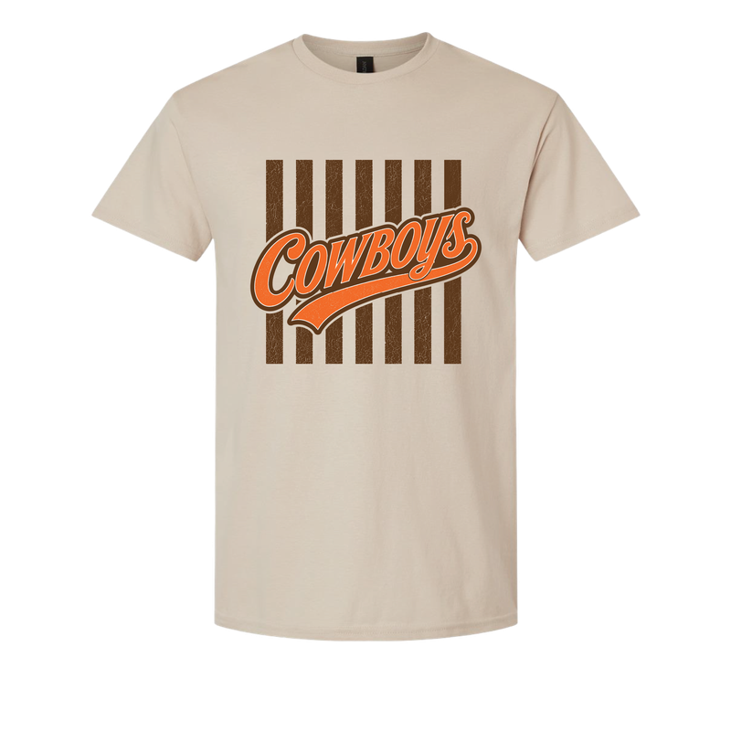 ABILENE COWBOYS SAND TSHIRT 8000
