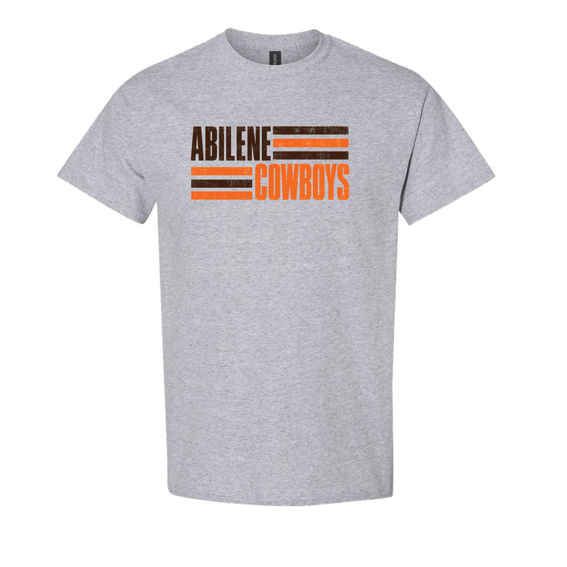 ABILENE COWBOYS BLOCK  SPORT GREY - ALL STYLES