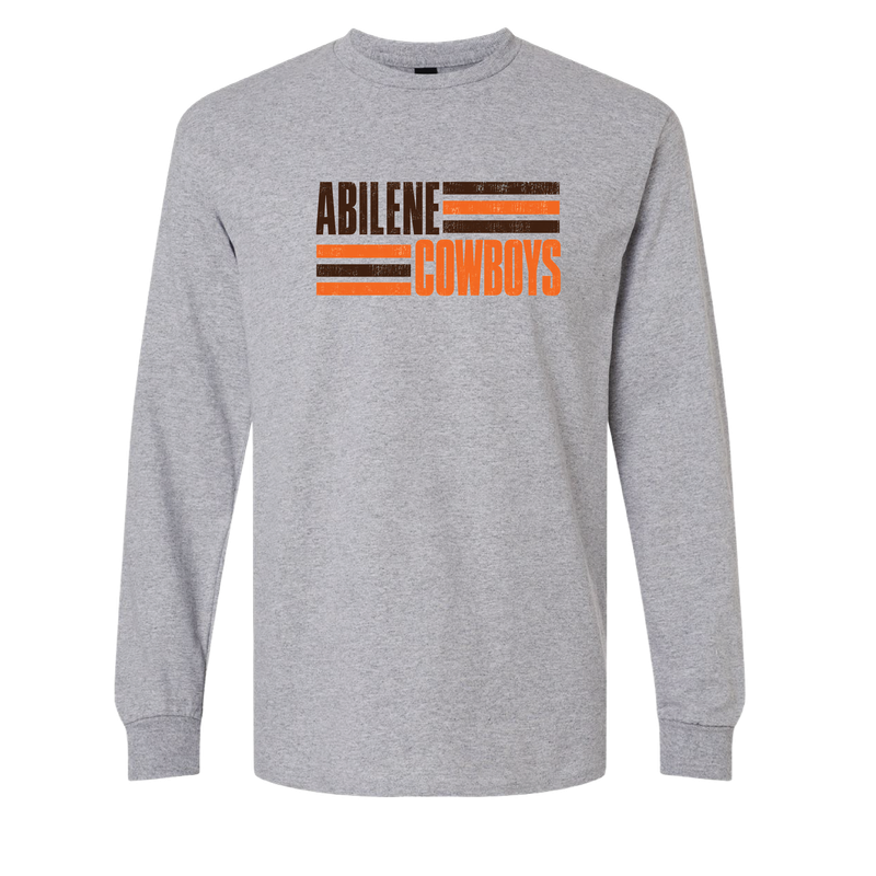 ABILENE COWBOYS BLOCK  SPORT GREY - ALL STYLES