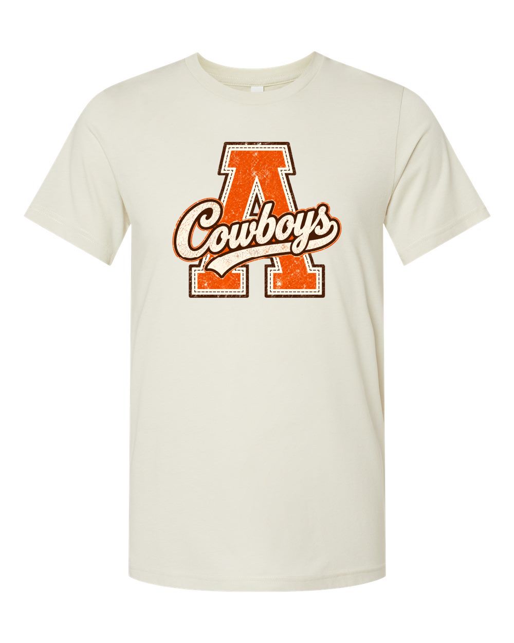 ABILENE COWBOYS TAIL CREAM - Tshirt