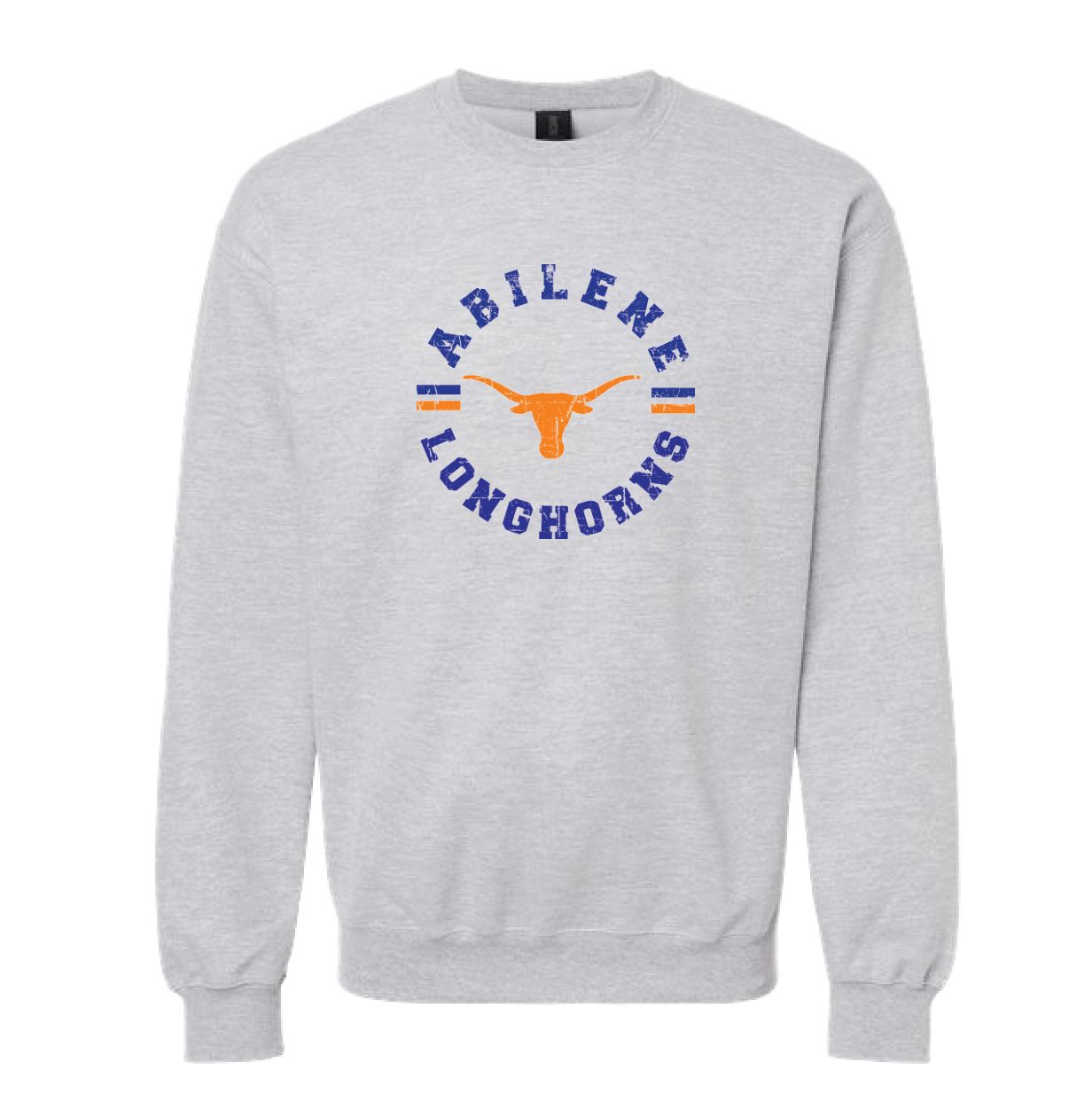 CIRCLE LONGHORNS SPORT GRAY SWEATSHIRT 18000