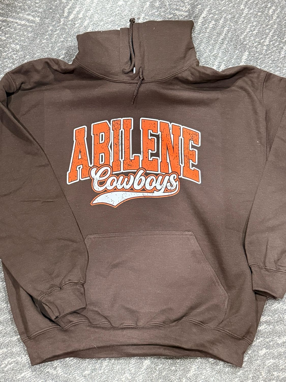 ABILENE COWBOYS HOODIE Brown 18500