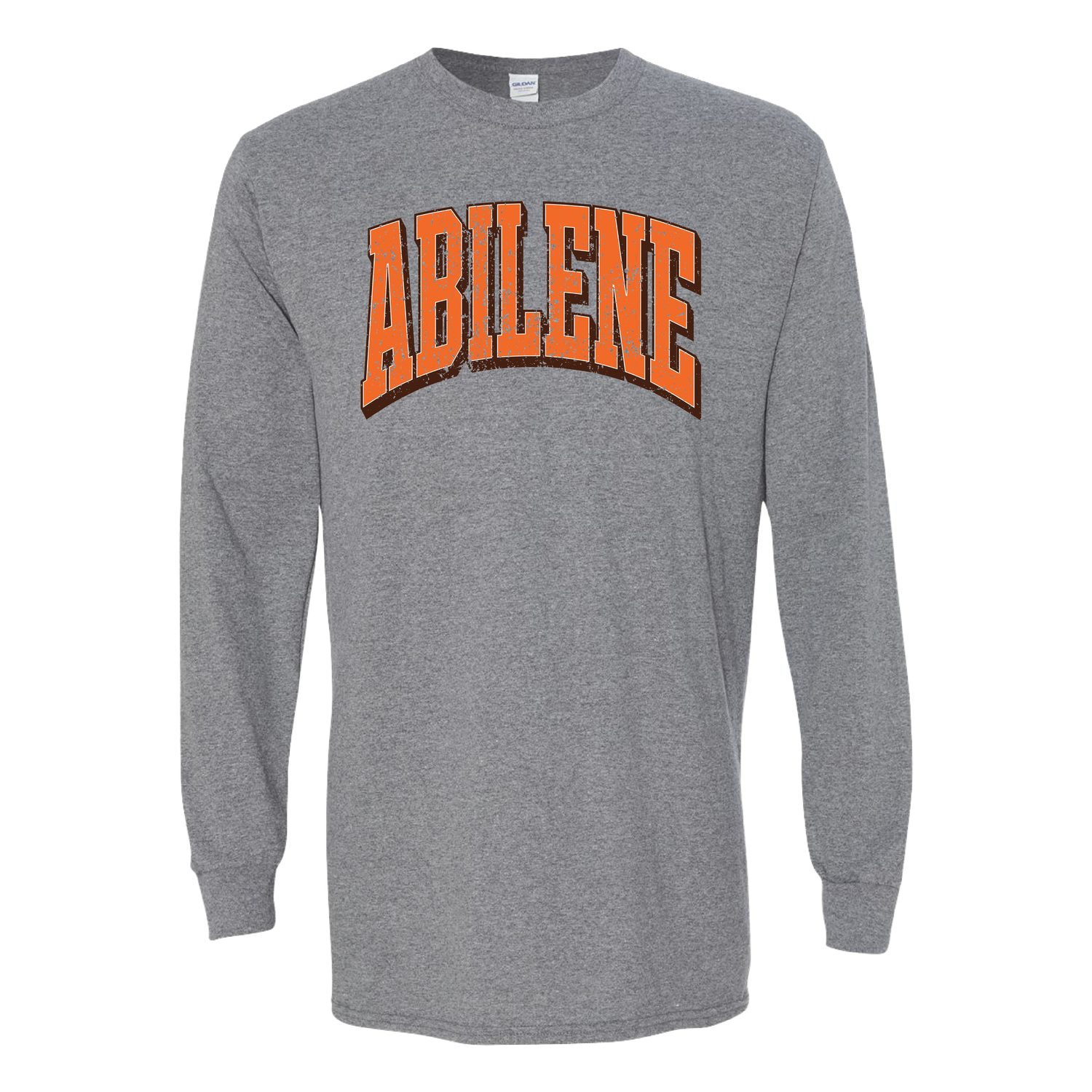 ABILENE CURVED LARGE LONGSLEEVE Heather Graphite