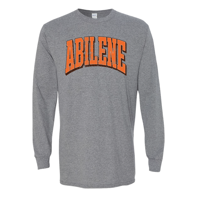 ABILENE CURVED LARGE LONGSLEEVE Heather Graphite