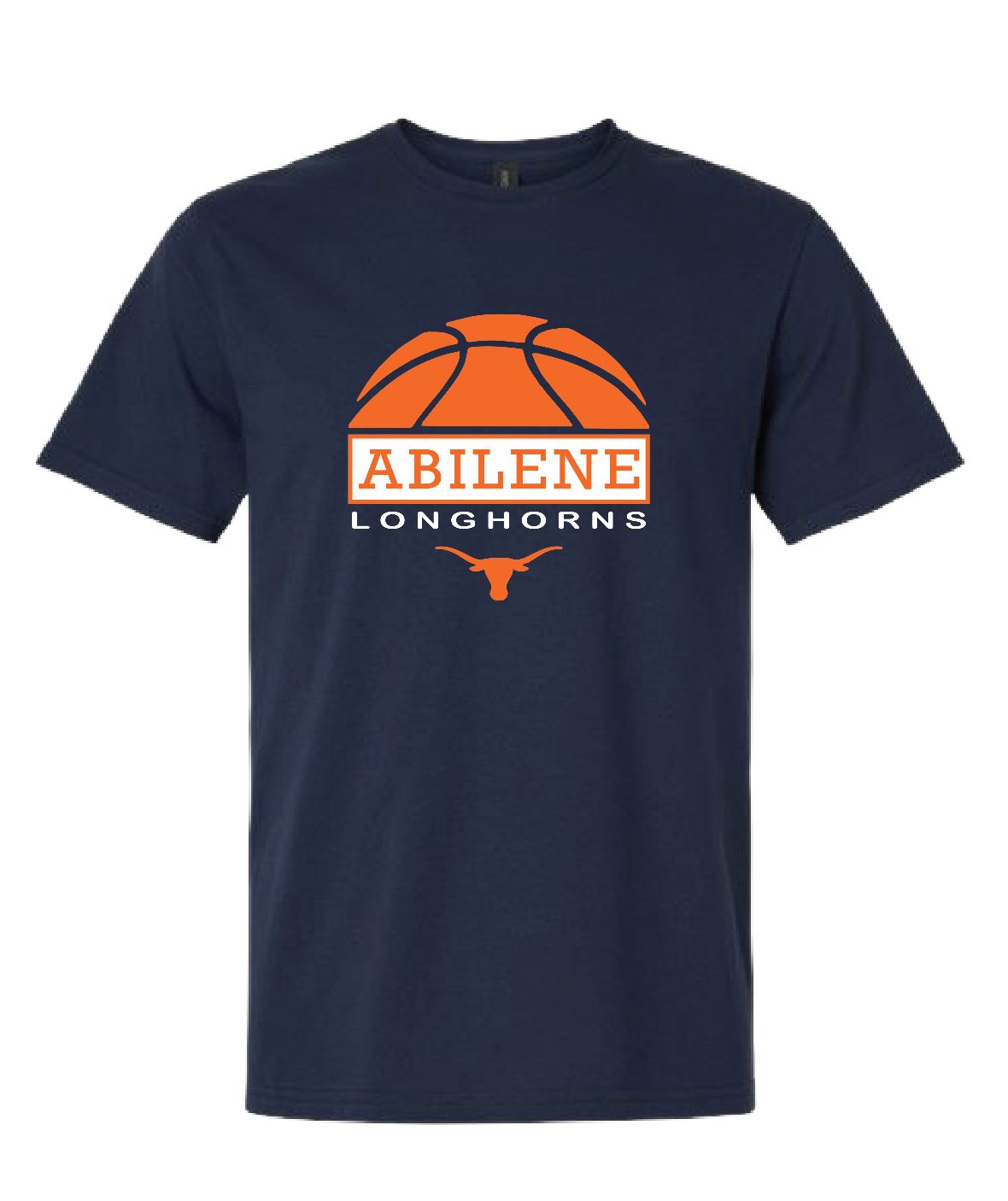 AMS GIRLS BASKETBALL NAVY TSHIRT 8000