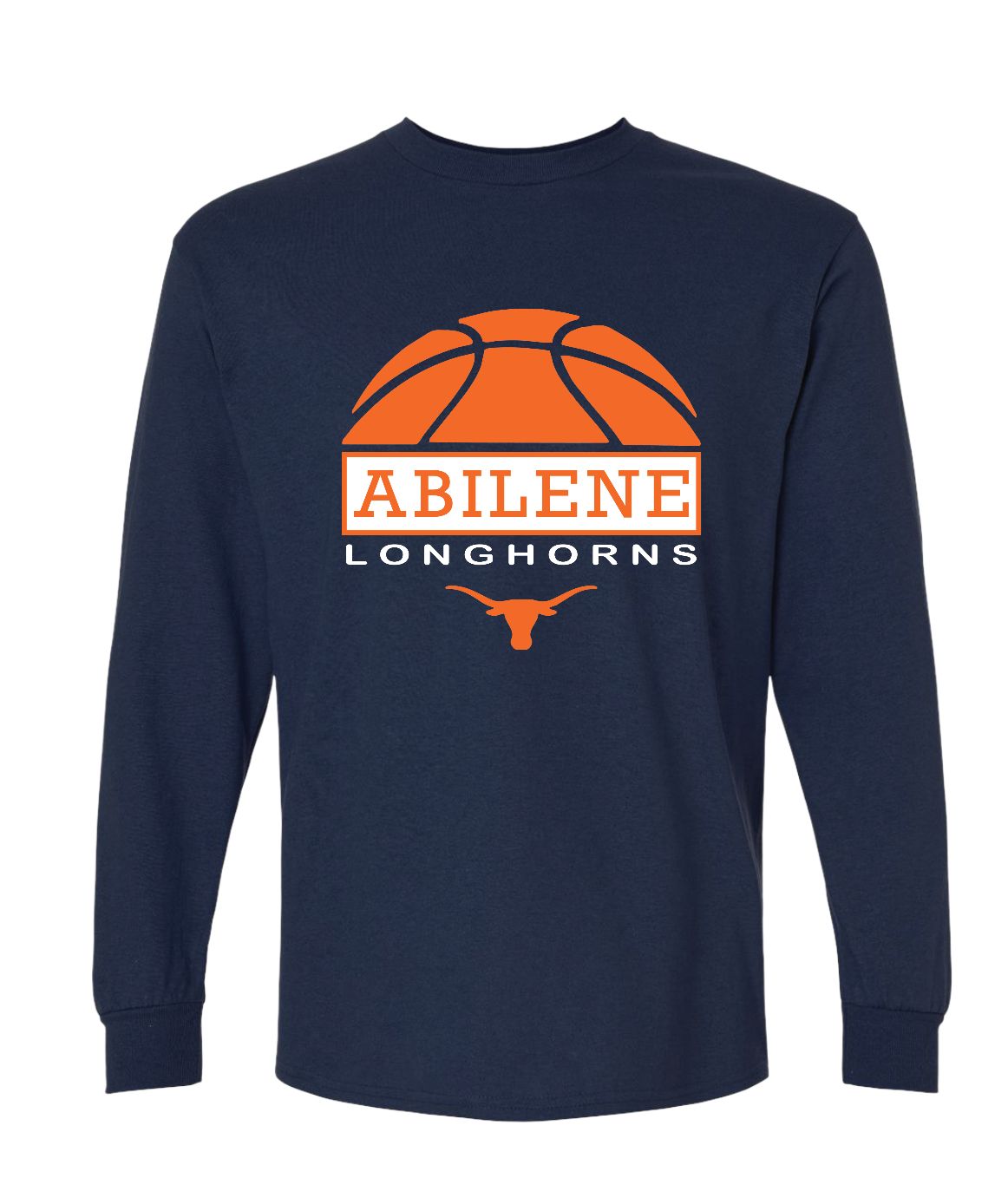 AMS GIRLS BASKETBALL NAVY LONG SLEEVE 2400