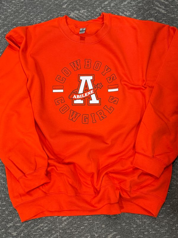 COWBOYS COWGIRLS A LOGO- ORANGE