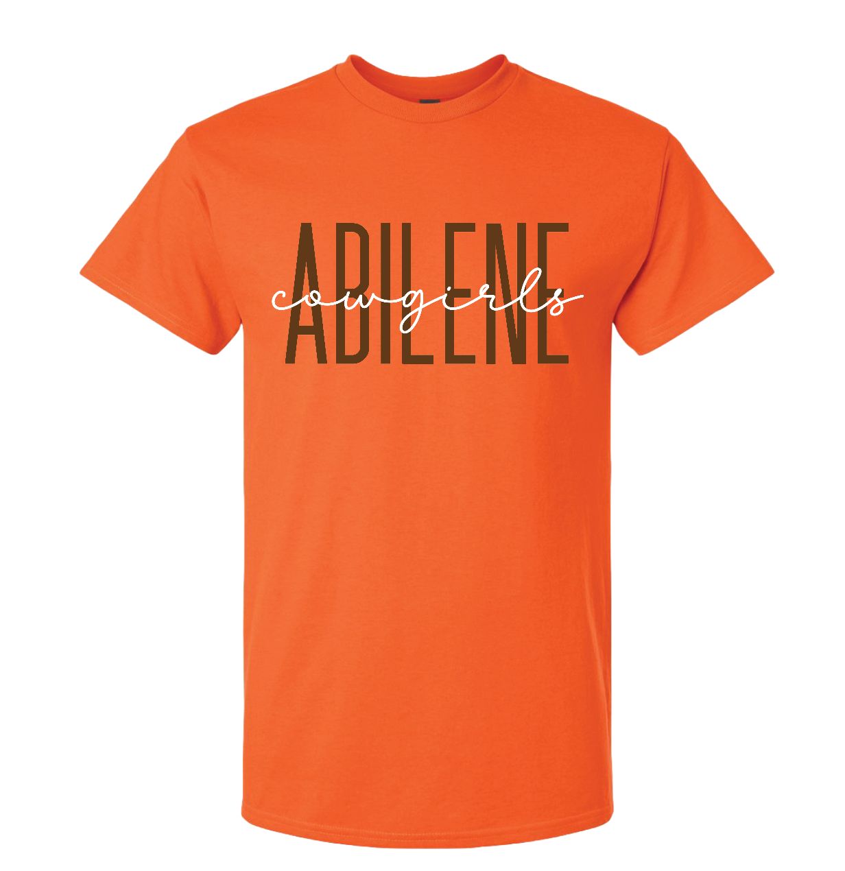 ABILENE BROWN COWGIRLS TSHIRT 8000