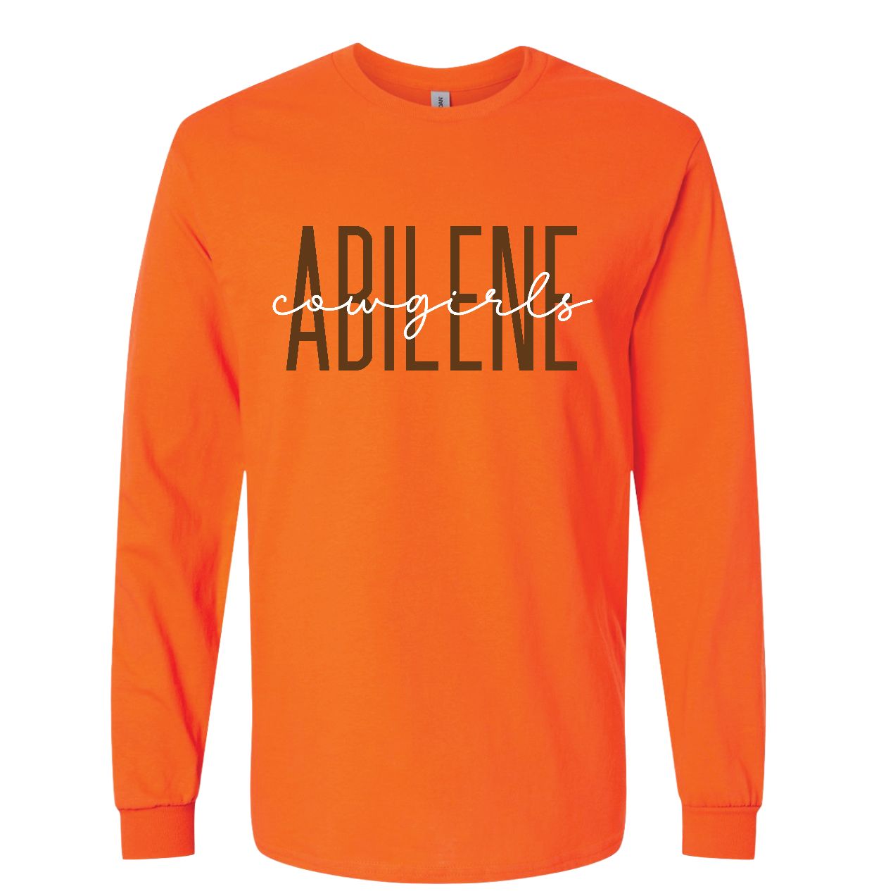 ABILENE BROWN COWGIRLS LONG SLEEVE 2400