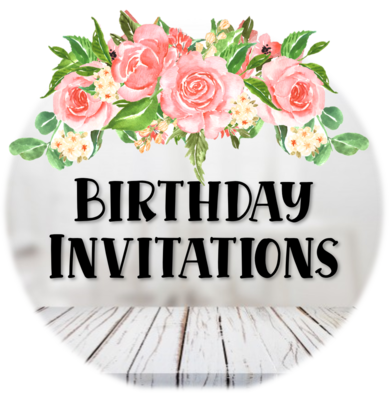 Birthday Invitations