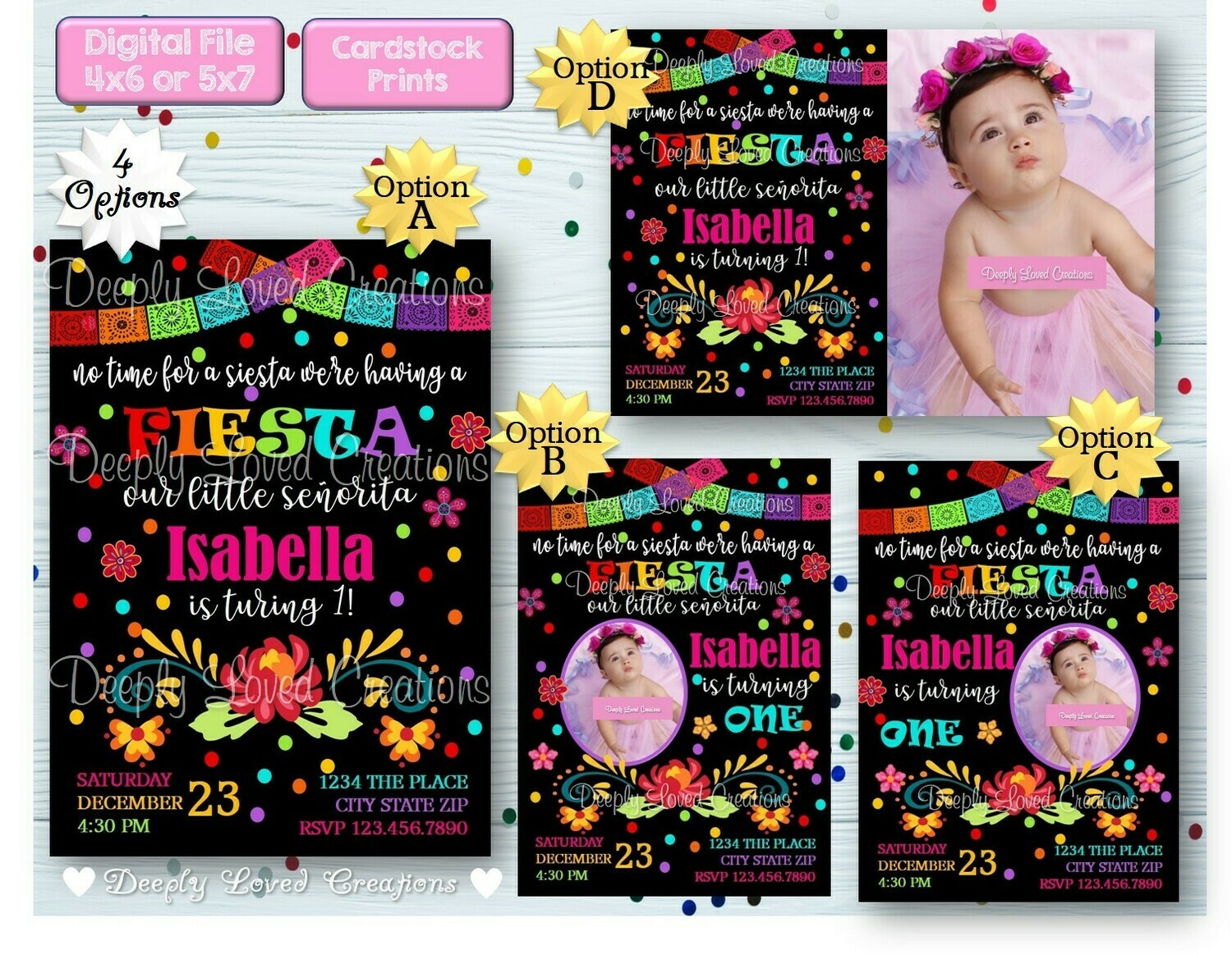 Fiesta Birthday*Fiesta Invitation*Fiesta Digital*Fiesta Theme*Fiesta Party*Fiesta Invite*Fiesta 1st