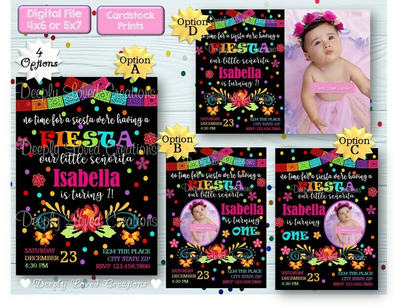 Fiesta Birthday*Fiesta Invitation*Fiesta Digital*Fiesta Theme*Fiesta Party*Fiesta Invite*Fiesta 1st