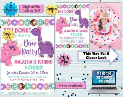 Dino &amp; Donuts Birthday*Dino &amp; Donuts Invitation*Dino &amp; Donuts Digital*Dino &amp; Donuts Theme*Dino &amp; Donuts Party*Dino &amp; Donuts Invite*Donuts &amp; Dino Birthday*Donuts &amp; Dinosaur