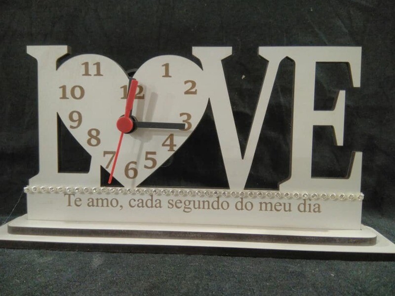 Relogio Personalizado Love