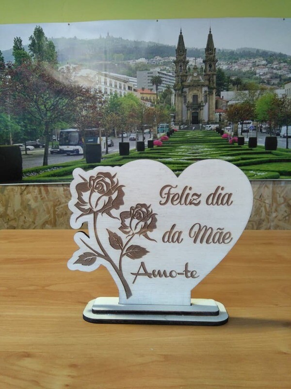 placa coração