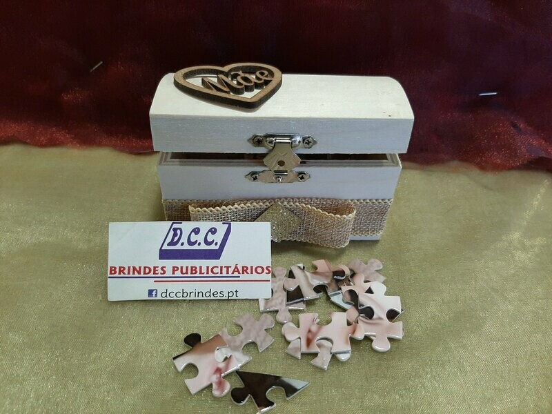 Puzzle personalizado com caixa
