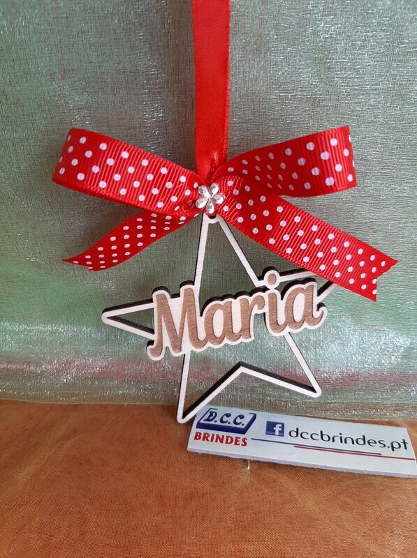 Estrela com nome