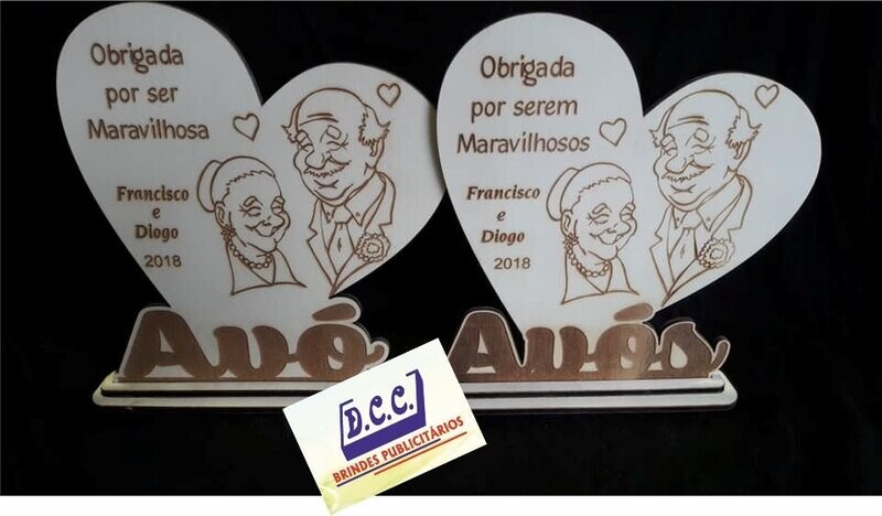 Moldura coração