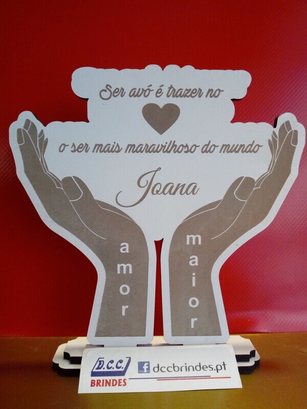 Moldura mãos