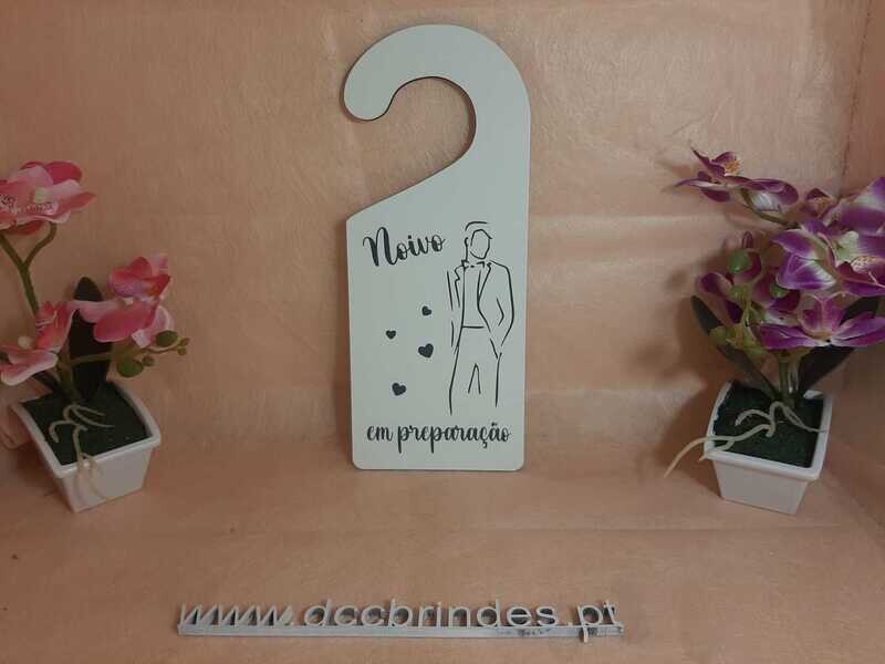 Placa de Porta Noivo