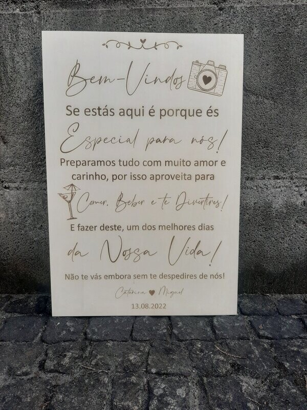 Placa Decorativa