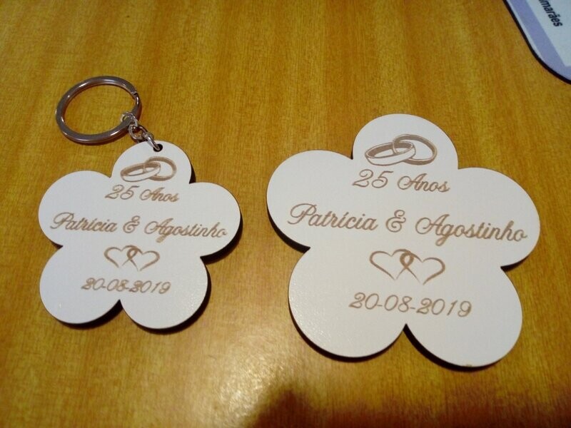 Porta Chaves Flor