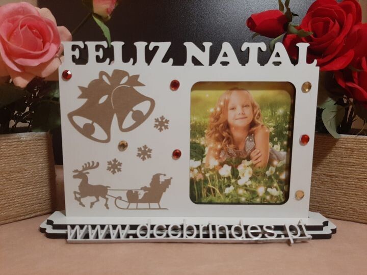 Porta Fotos Natal