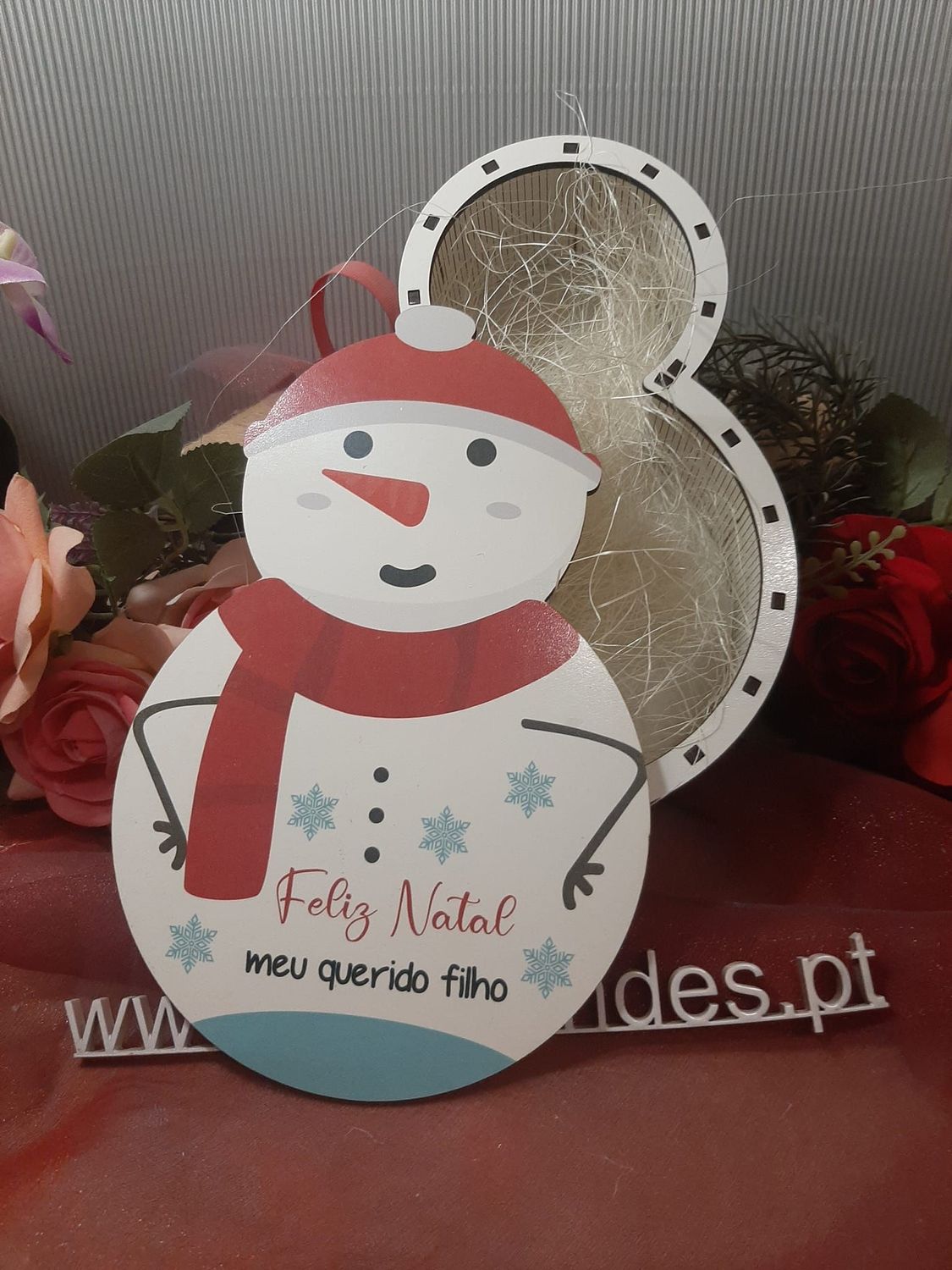 Caixa Boneco de Neve