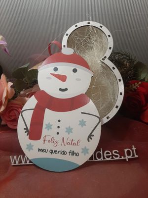 Caixa Boneco de Neve