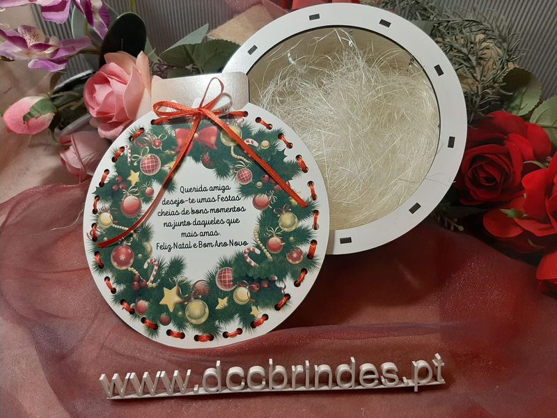 Caixa Bola de Natal