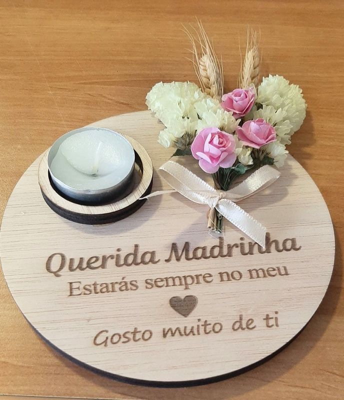 Placa padrinhos