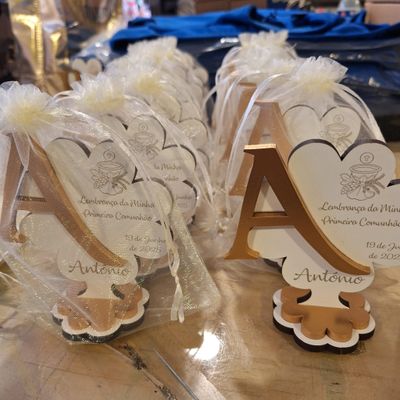 Moldura trevo inicial